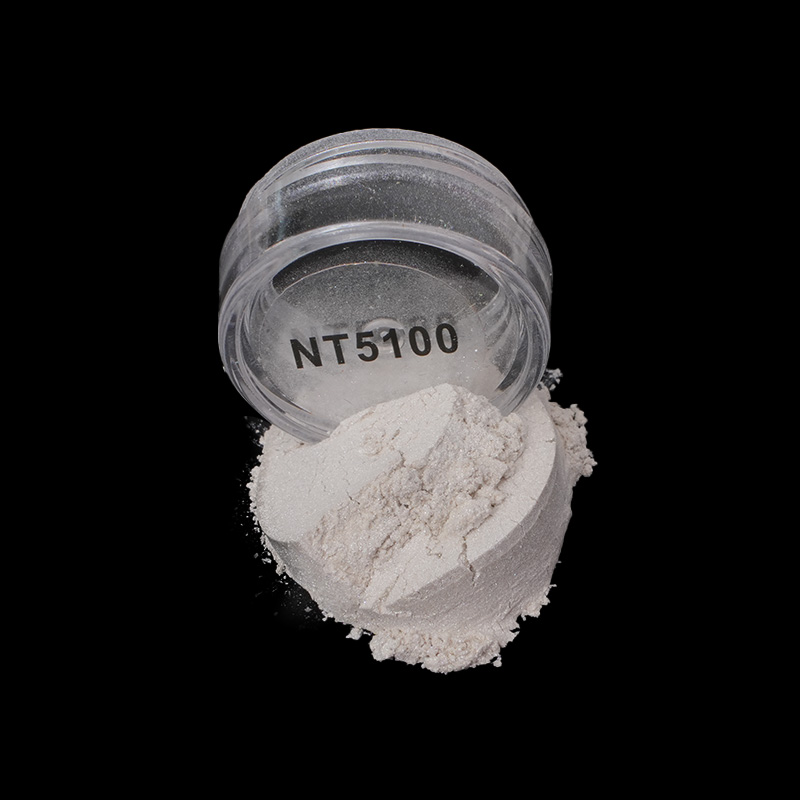 NT5100 Titanium Dioxide Free Snow Velvet Silver-white Pearlescent Pigment