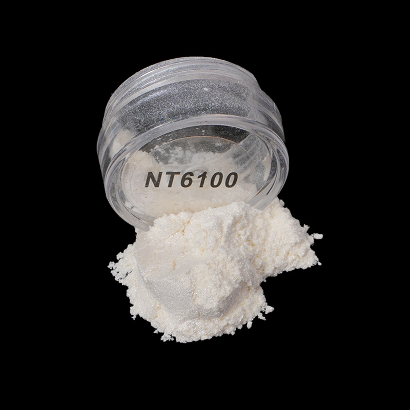 NT6100 Titanium Dioxide Free Snow Velvet Silver-white Pearlescent Pigment