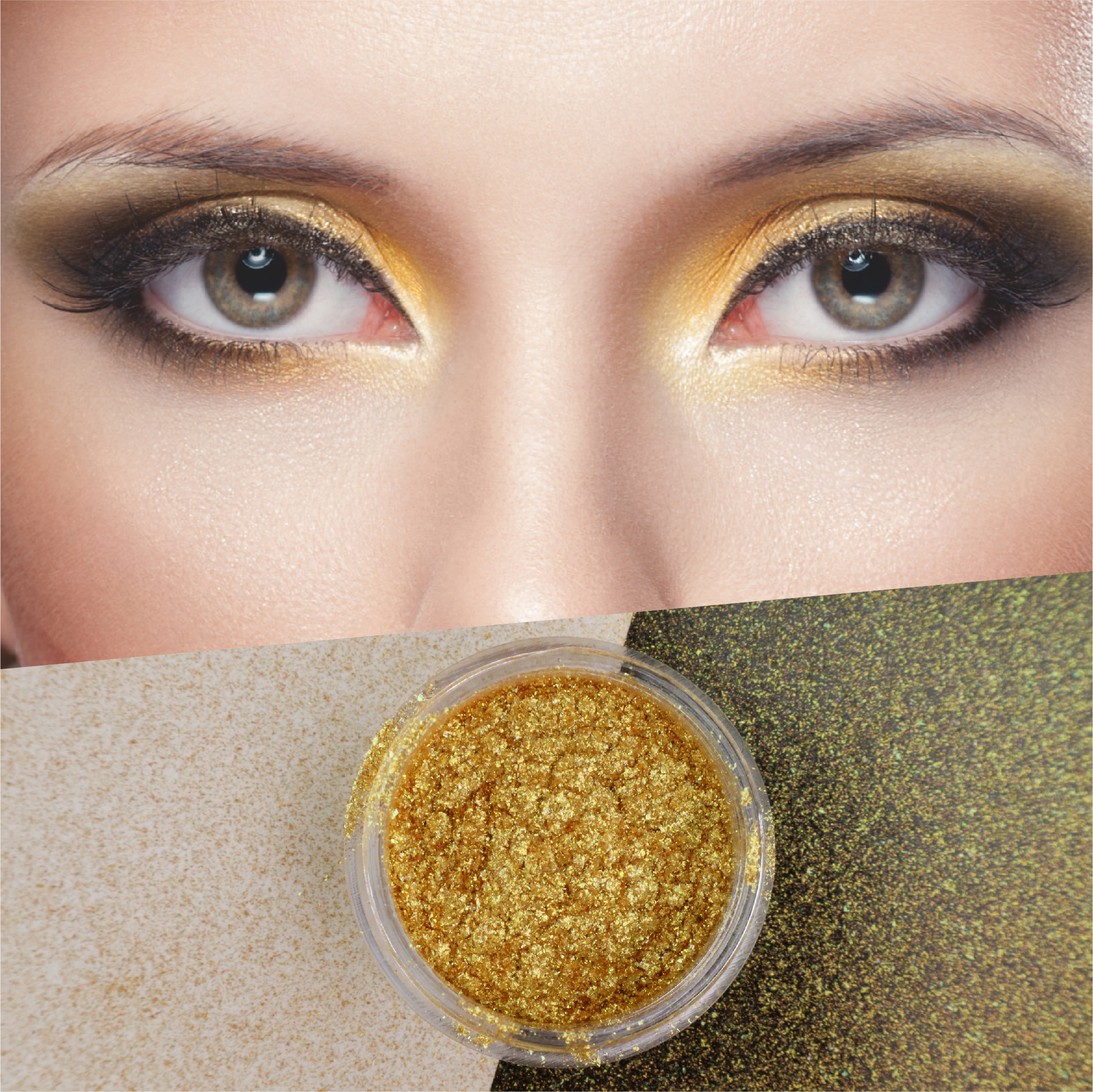 Diamond Golden Pearlescent Pigment